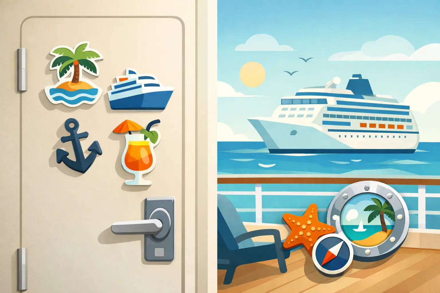 How to Choose Cruise Cabin Magnets That Pop