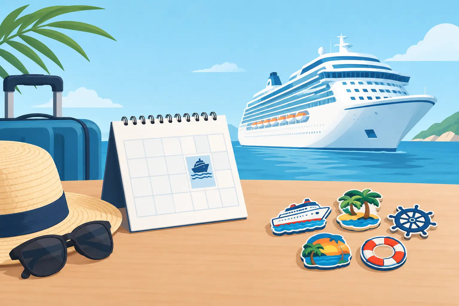 When Should You Order Cruise Magnets for Your Trip?