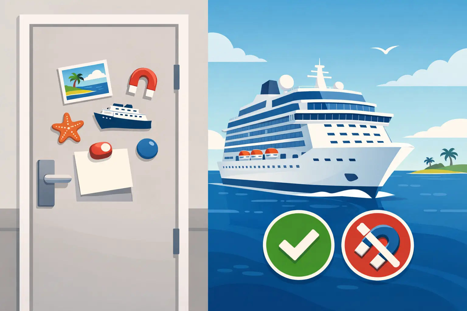 Are Cabin Magnets Allowed on Cruise Ships?
