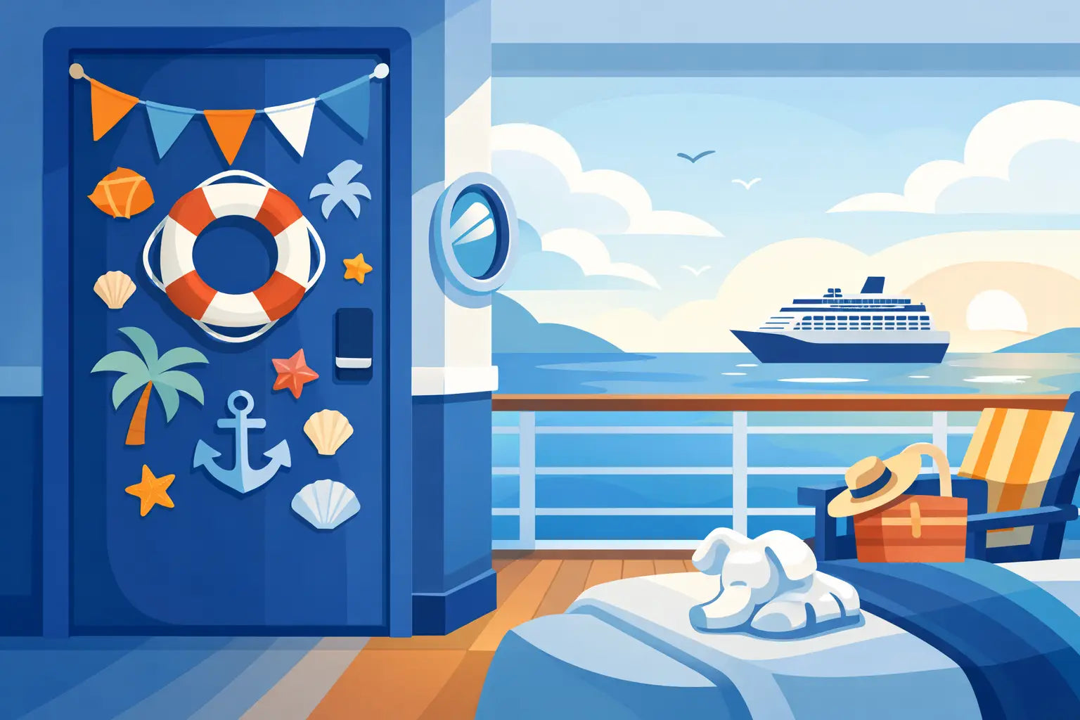 Cruise Cabin Door Decor Guide for Fun at Sea