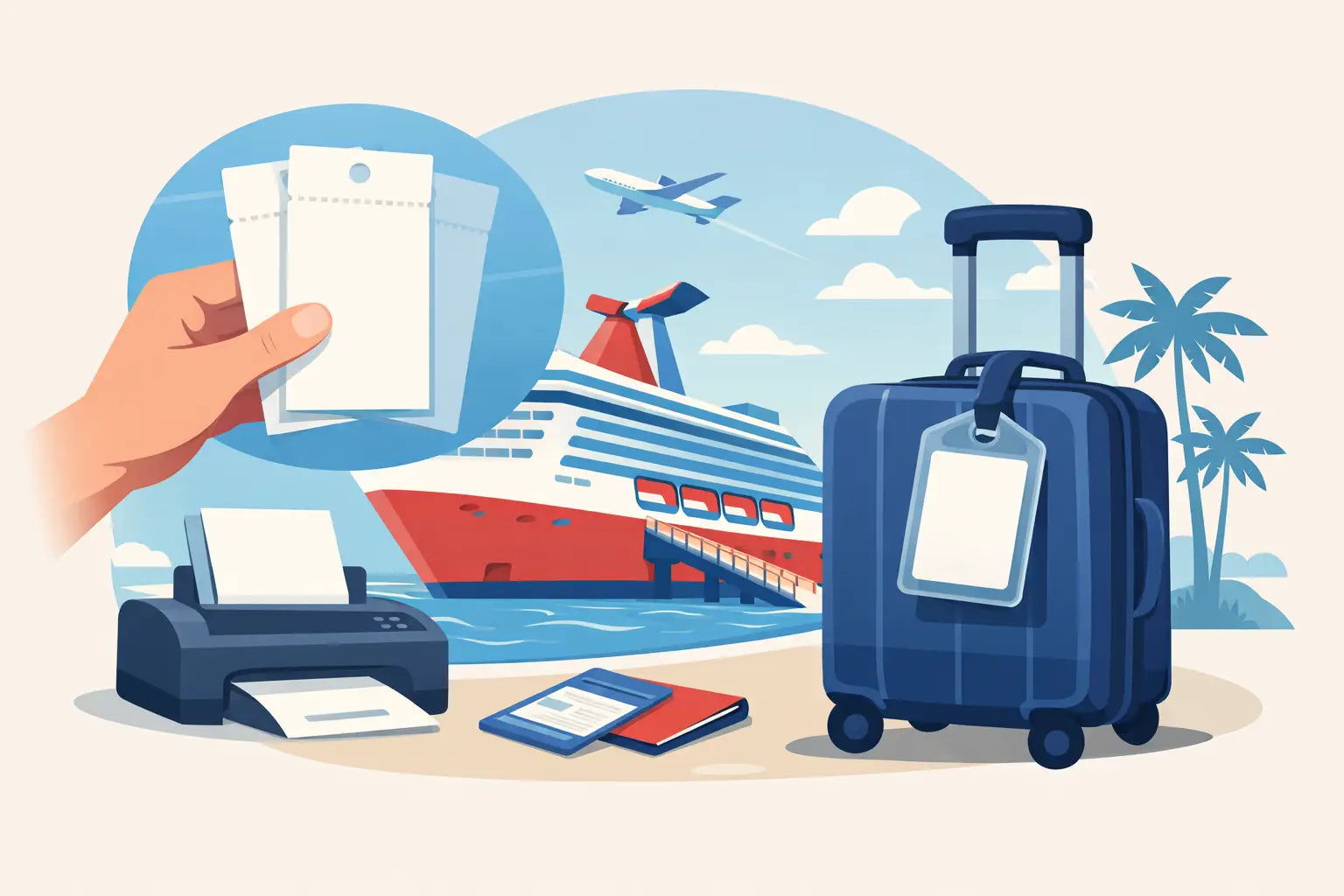 Do You Have to Print Luggage Tags for Carnival?