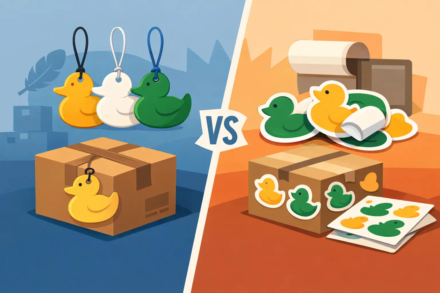 Duck Tags vs Stickers: Which Should You Pack?