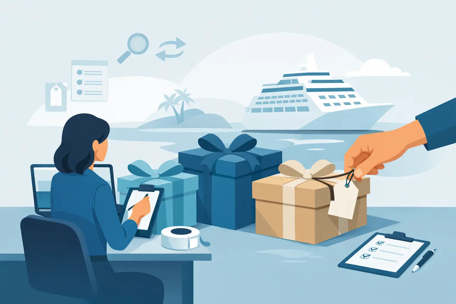How to Label Cruise Exchange Presents Easily