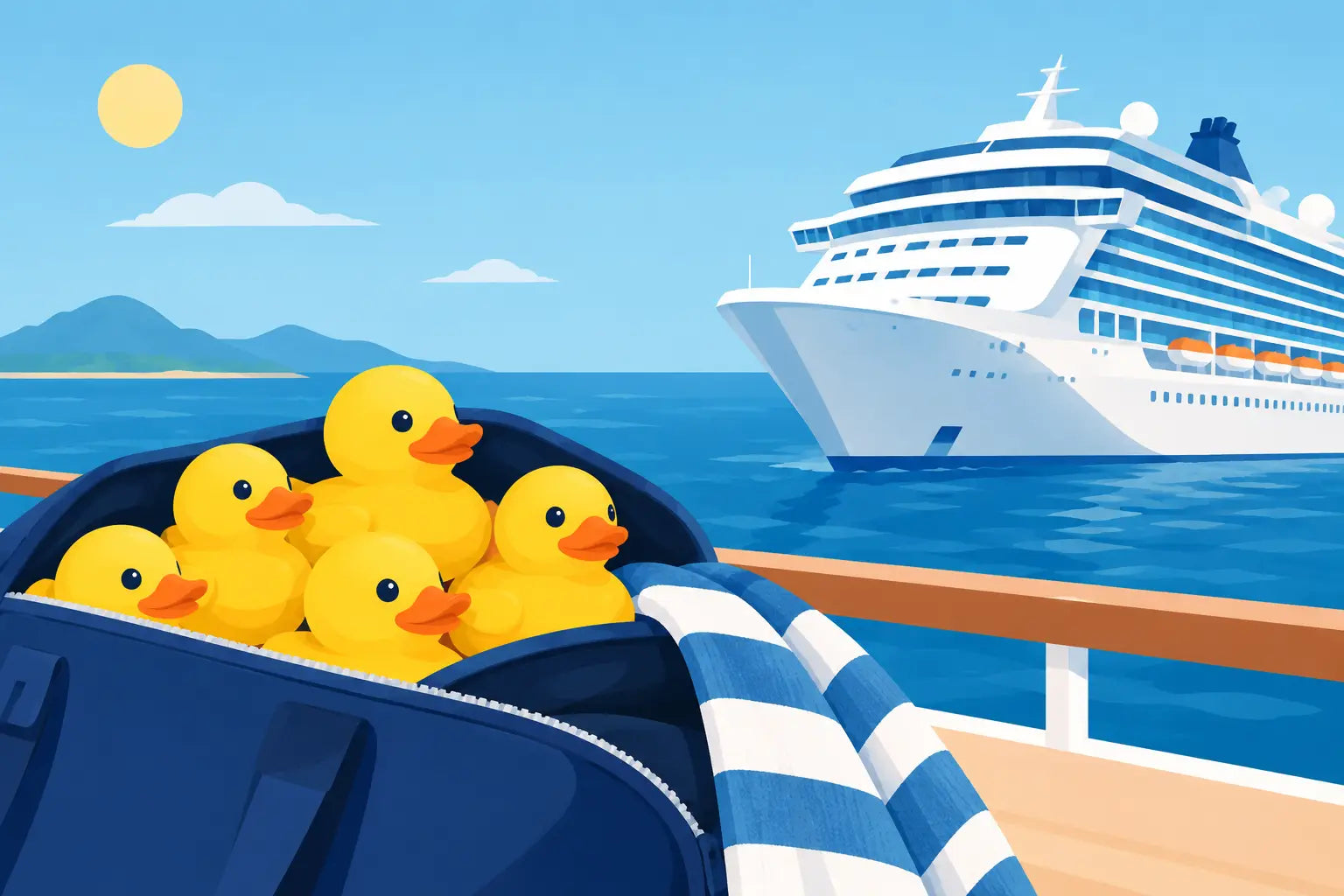 How Many Ducks to Hide on Your Next Cruise?