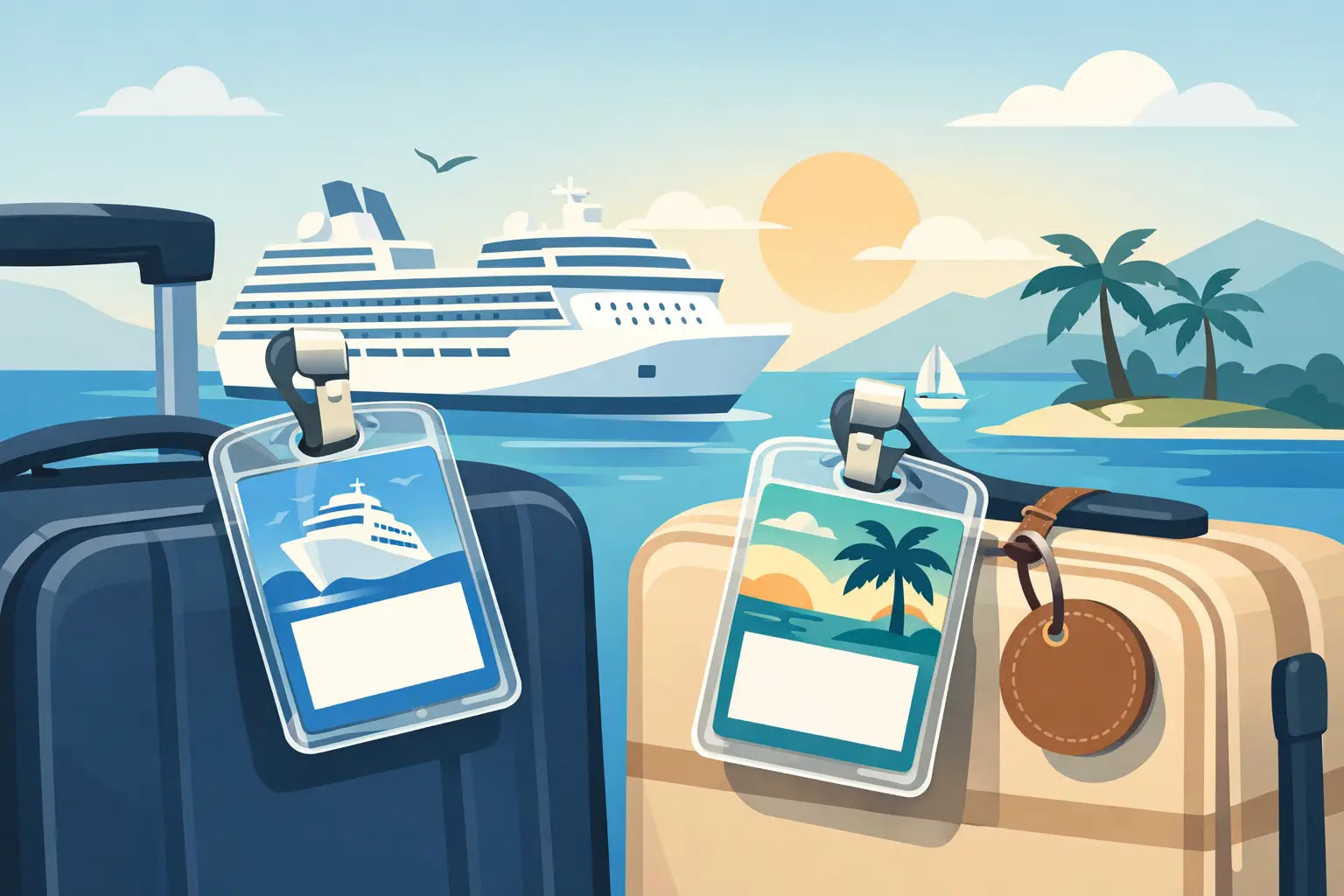 Why Personalized Cruise Luggage Tag Holders Matter