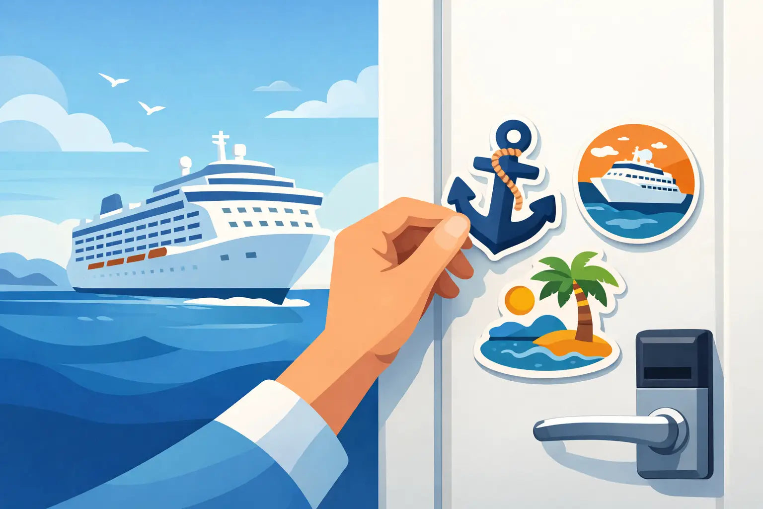 Are Cruise Door Magnets Allowed on Ships?
