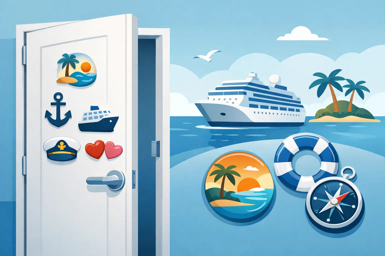 10 Best Cruise Door Magnets for Your Cabin