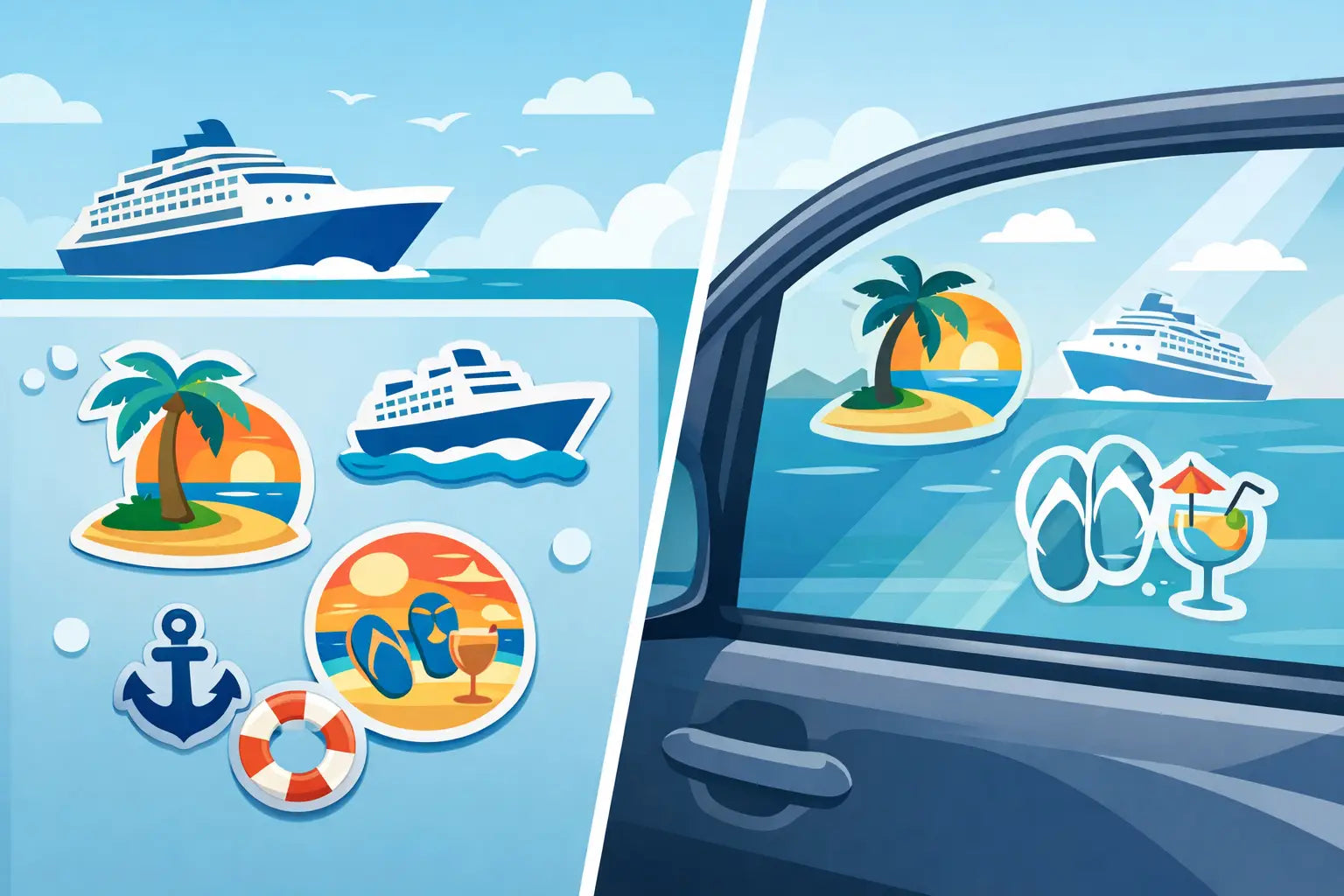 Cruise Magnets vs Window Clings