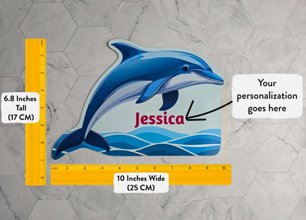 Cruise Door Magnet - Dolphin and Ocean Theme