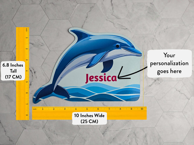 Cruise Door Magnet - Dolphin and Ocean Theme