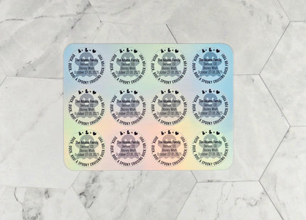 Duck Tag Stickers - Halloween Cute Ghost
