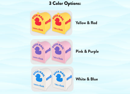 Cruise Duck Mailbox Magnet 2 Pack | Separate Leave a Duck Take a Duck
