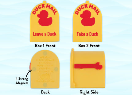 Cruise Duck Mailbox Magnet 2 Pack | Separate Leave a Duck Take a Duck