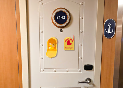 Cruise Duck Mailbox Magnet 2 Pack | Separate Leave a Duck Take a Duck