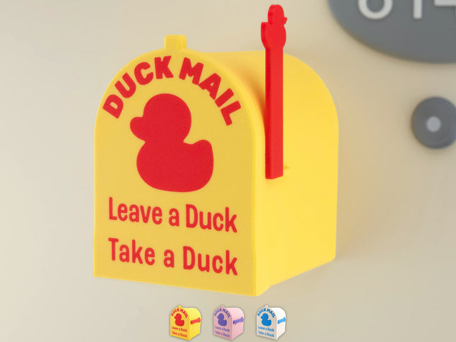 Cruise Duck Mailbox Magnet