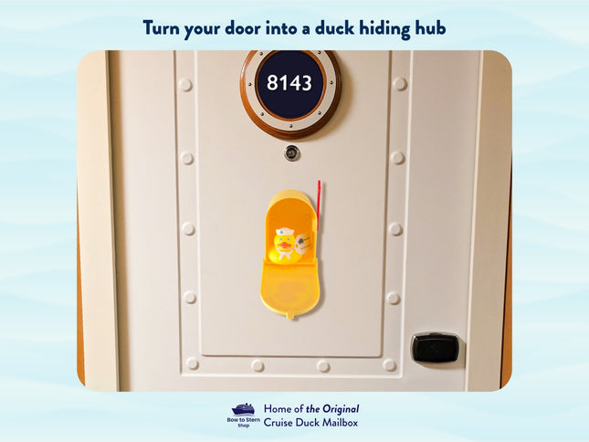 Cruise Duck Mailbox Magnet