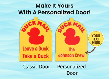 Cruise Duck Mailbox Magnet
