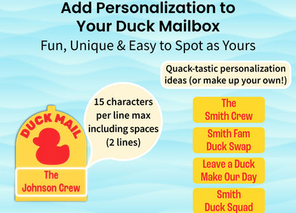 Cruise Duck Mailbox Magnet