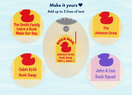 Cruise Duck Mailbox Magnet