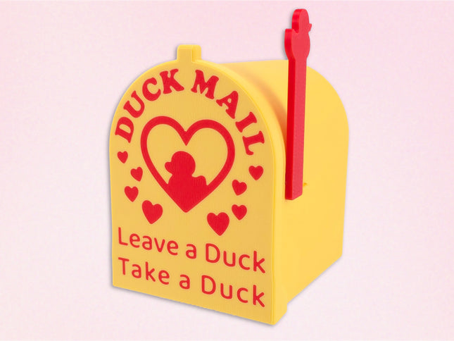 Cruise Duck Mailbox Magnet - Heart Edition