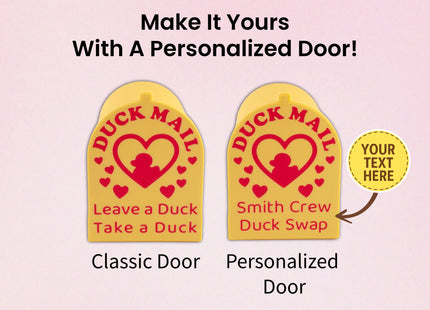 Cruise Duck Mailbox Magnet - Heart Edition