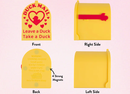 Cruise Duck Mailbox Magnet - Heart Edition