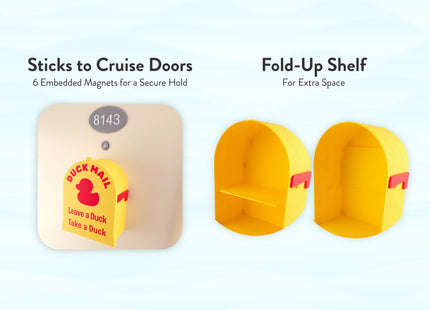 Jumbo Cruise Duck Mailbox Magnet 4x Capacity