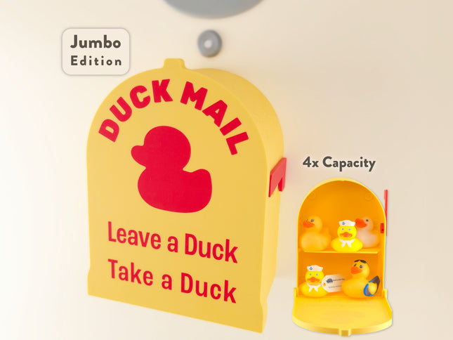 Jumbo Cruise Duck Mailbox Magnet 4x Capacity