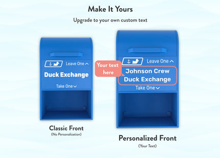 Cruising Duck Exchange Mailbox Door Magnet