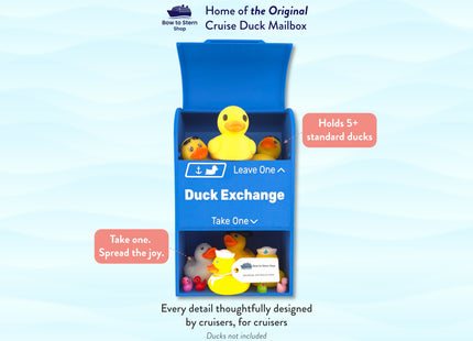 Cruising Duck Exchange Mailbox Door Magnet
