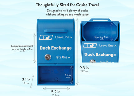 Locking Cruise Duck Exchange Mailbox