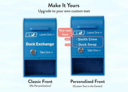 Locking Cruise Duck Exchange Mailbox