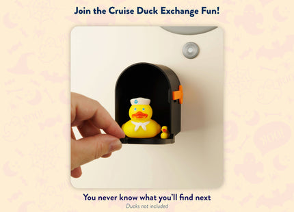 Cruise Duck Mailbox Magnet Halloween Edition