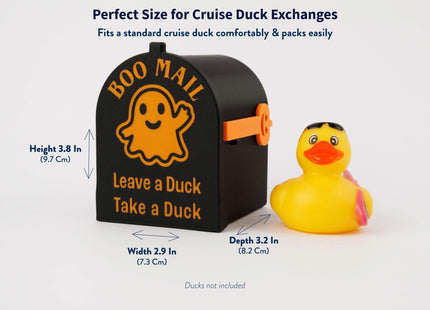 Cruise Duck Mailbox Magnet Halloween Edition