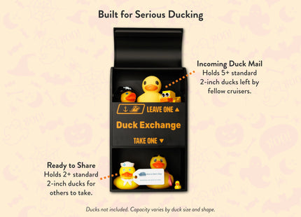 Halloween Cruising Duck Exchange Mailbox Door Magnet