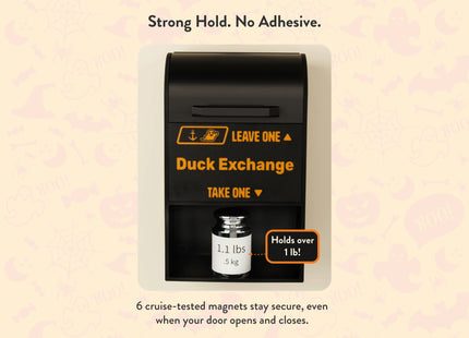 Halloween Cruising Duck Exchange Mailbox Door Magnet