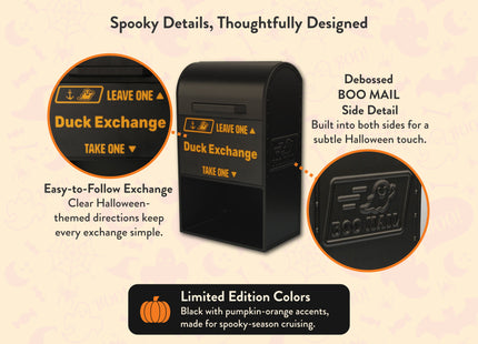 Halloween Cruising Duck Exchange Mailbox Door Magnet