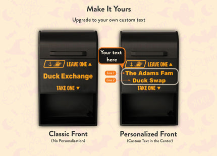 Halloween Cruising Duck Exchange Mailbox Door Magnet