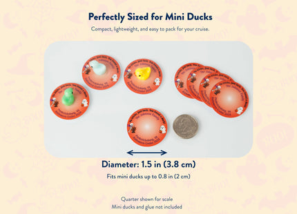 Micro Mini Duck Tag Cards - Halloween Theme