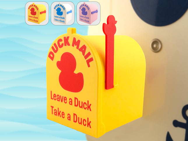 Cruise Duck Mailbox Magnet