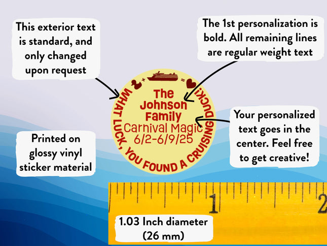 Duck Tag Stickers - Whimsical Full Color Theme