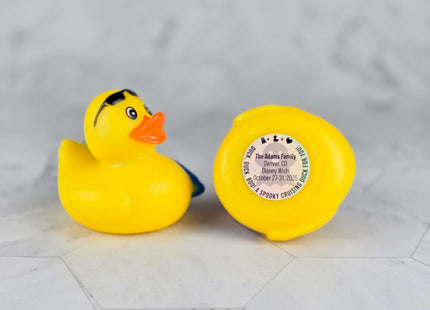 Duck Tag Stickers - Halloween Cute Ghost