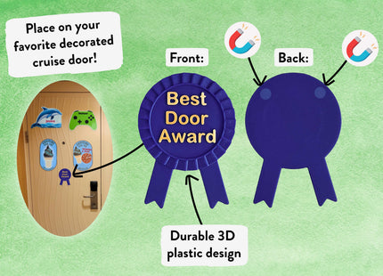 Best Door Award Ribbon Magnet