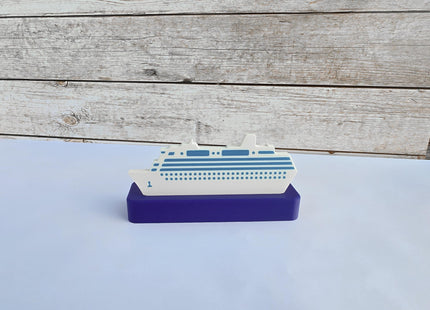 Business Card Holder - Cruise Ship Theme