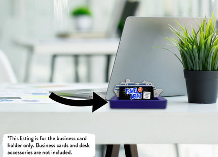 Business Card Holder - Cruise Ship Theme