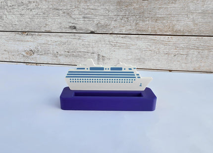 Business Card Holder - Cruise Ship Theme