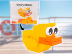 LEGO Compatible Brick Built Duck Kit