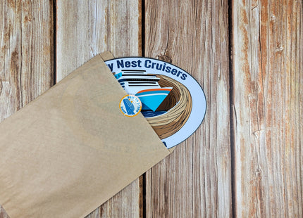 Cruise Door Magnet - Empty Nest