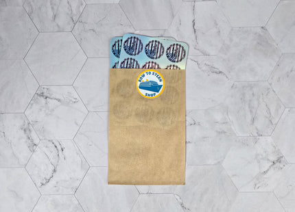 Duck Tag Stickers - American Flag Theme