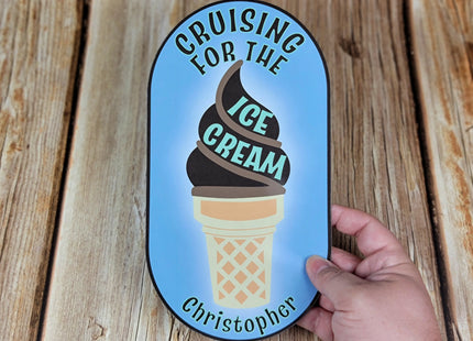 Cruise Door Magnet - Cruising For The Ice Cream
